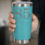 Turquoise Thermal Metal Coffee Cup