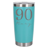 Turquoise Thermal Metal Coffee Cup