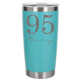 Turquoise Thermal Metal Coffee Cup