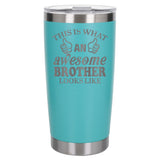 Turquoise Thermal Metal Coffee Cup