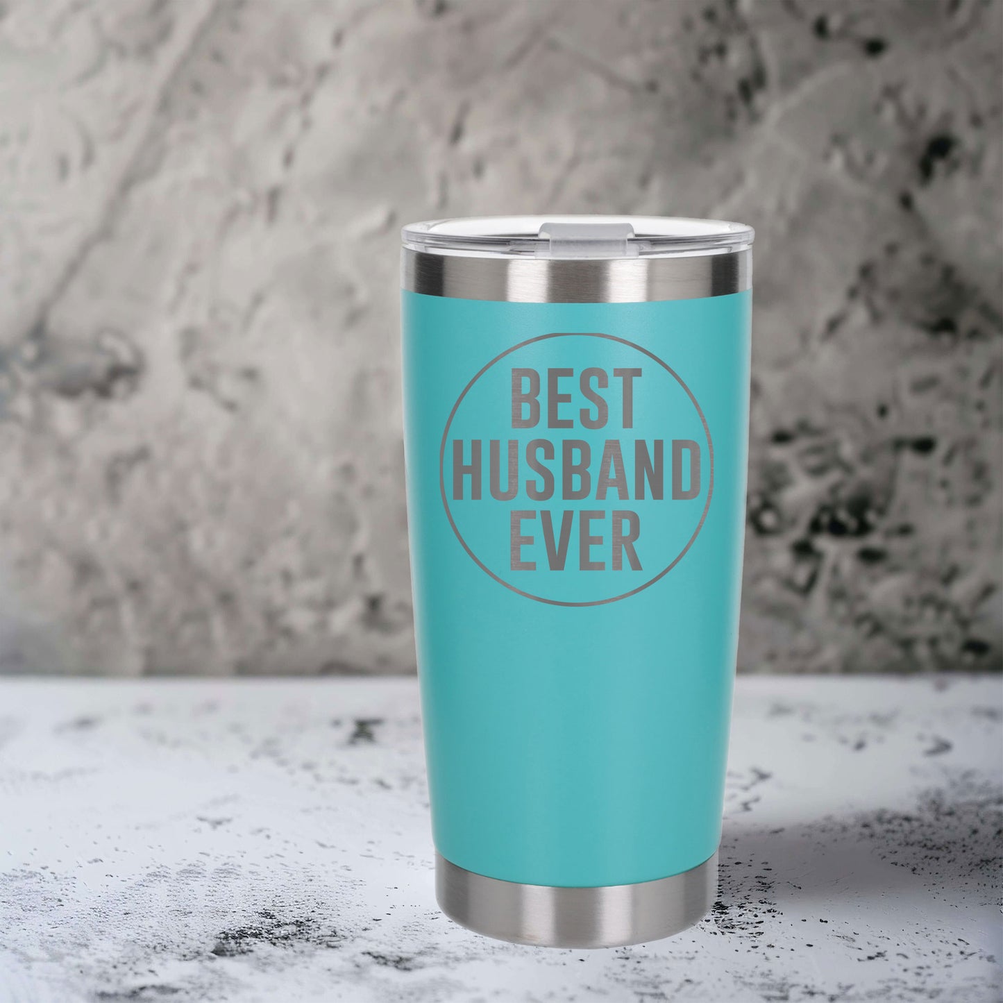 Turquoise Thermal Metal Coffee Cup