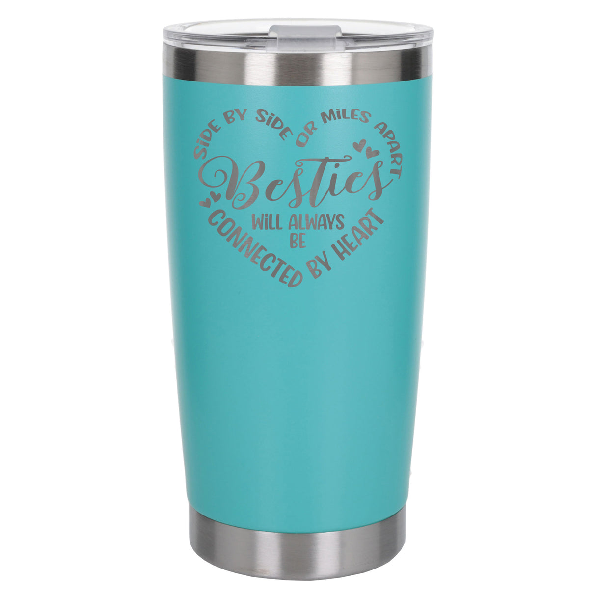 Turquoise Thermal Metal Coffee Cup