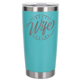 Turquoise Thermal Metal Coffee Cup