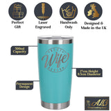 Turquoise Thermal Metal Coffee Cup