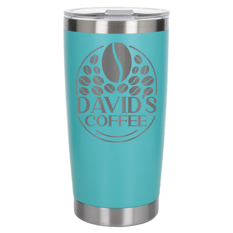 Turquoise Thermal Metal Coffee Cup