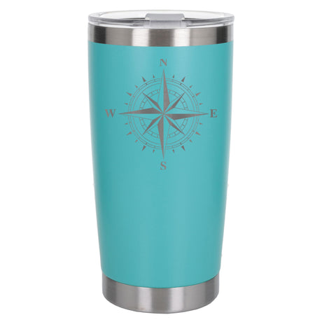 Turquoise Thermal Metal Coffee Cup