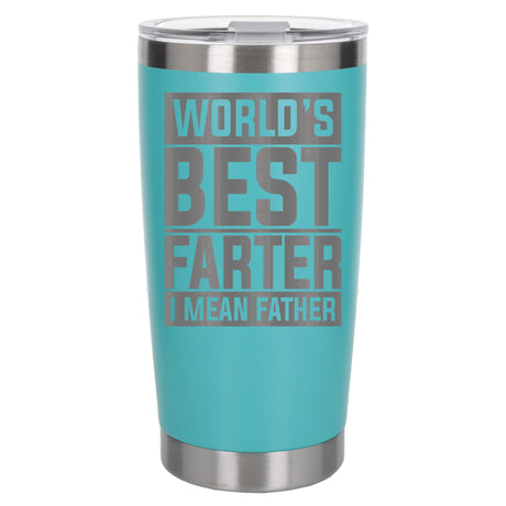Turquoise Thermal Metal Coffee Cup