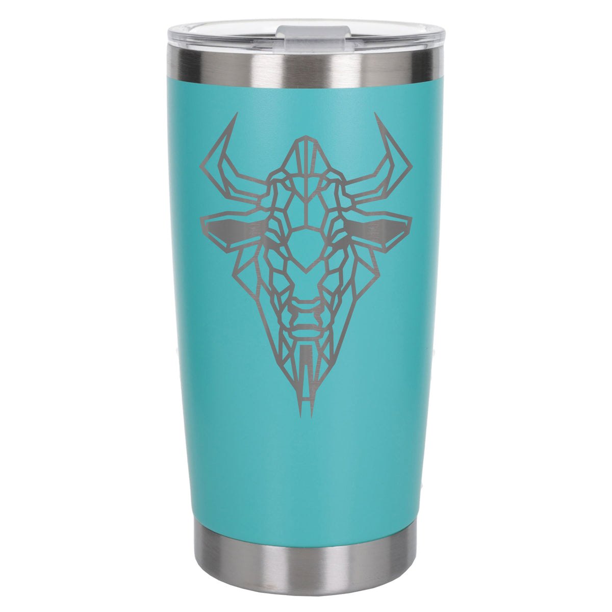 Turquoise Thermal Metal Coffee Cup