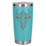 Turquoise Thermal Metal Coffee Cup
