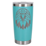 Turquoise Thermal Metal Coffee Cup