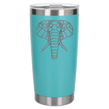 Turquoise Thermal Metal Coffee Cup