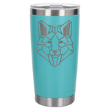 Turquoise Thermal Metal Coffee Cup