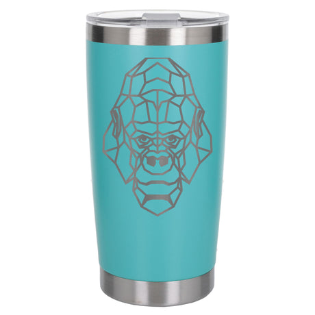 Turquoise Thermal Metal Coffee Cup