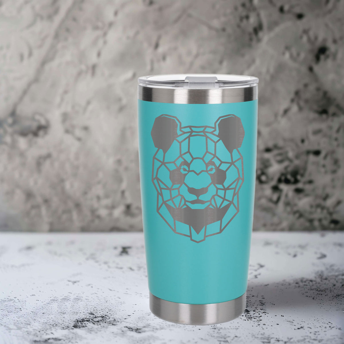Turquoise Thermal Metal Coffee Cup