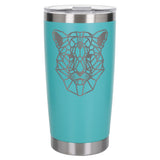 Turquoise Thermal Metal Coffee Cup