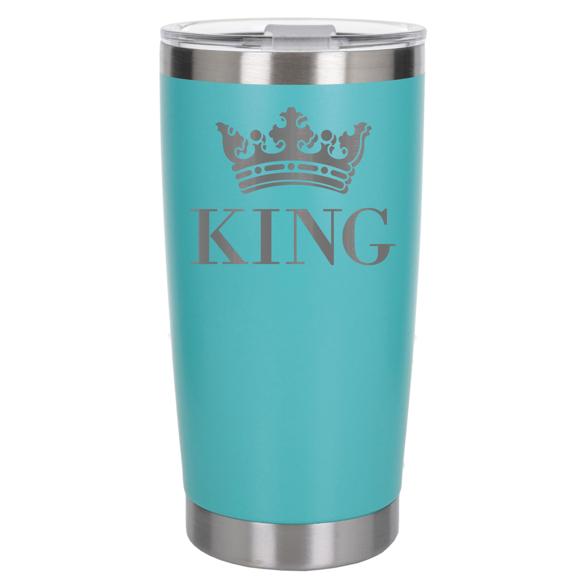 Turquoise Thermal Metal Coffee Cup