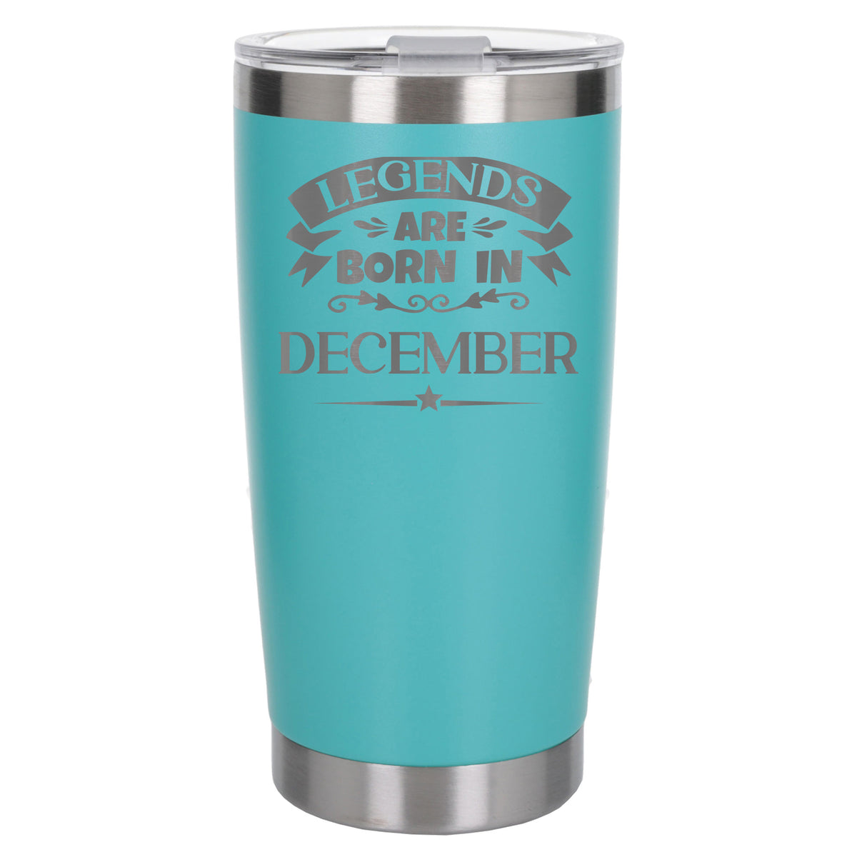 Turquoise Thermal Metal Coffee Cup