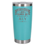 Turquoise Thermal Metal Coffee Cup