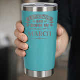 Turquoise Thermal Metal Coffee Cup
