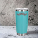 Turquoise Thermal Metal Coffee Cup
