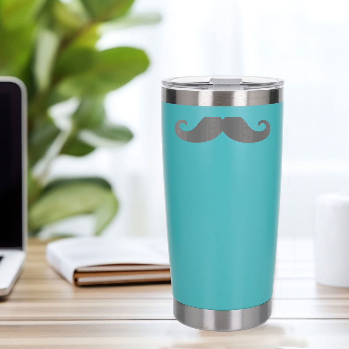 Turquoise Thermal Metal Coffee Cup