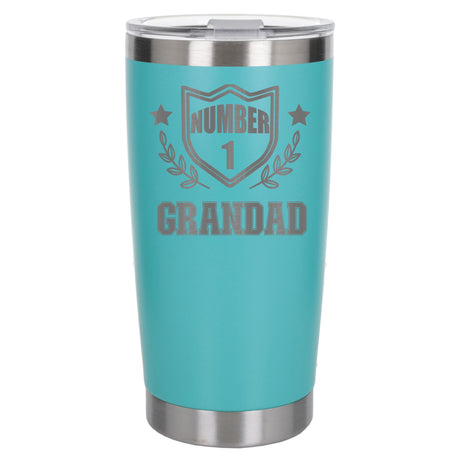 Turquoise Thermal Metal Coffee Cup