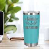 Turquoise Thermal Metal Coffee Cup