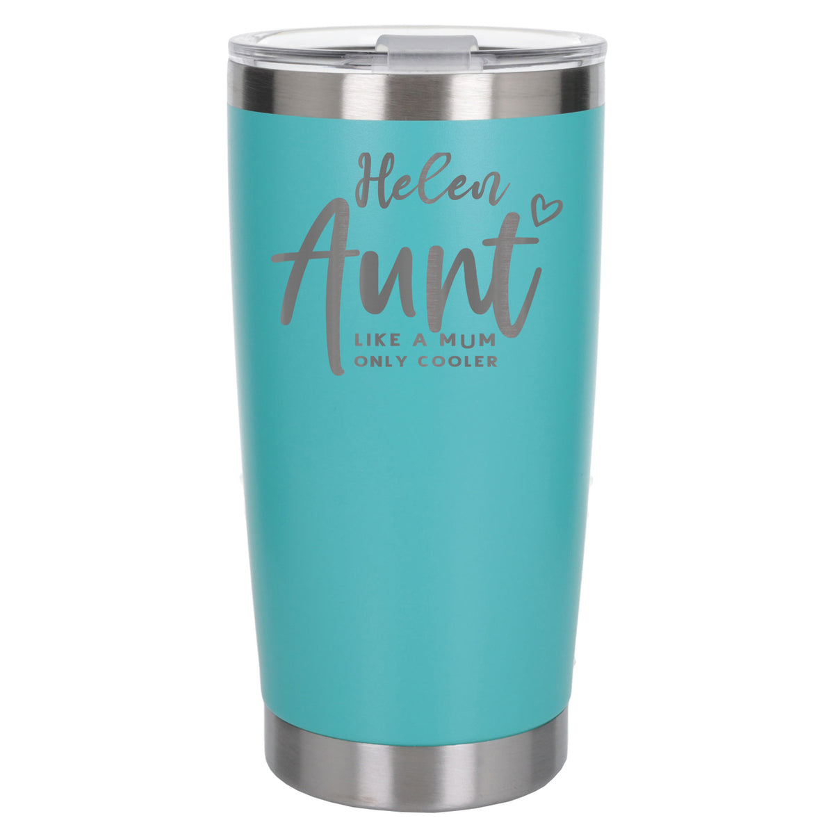 Turquoise Thermal Metal Coffee Cup