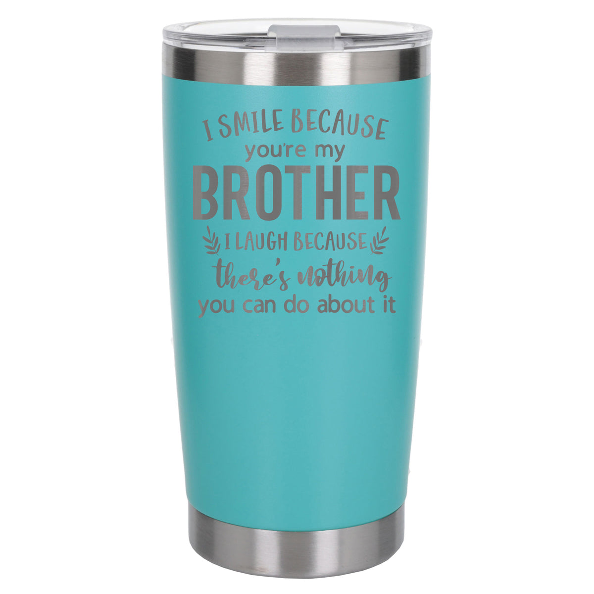 Turquoise Thermal Metal Coffee Cup