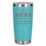 Turquoise Thermal Metal Coffee Cup