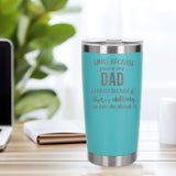 Turquoise Thermal Metal Coffee Cup