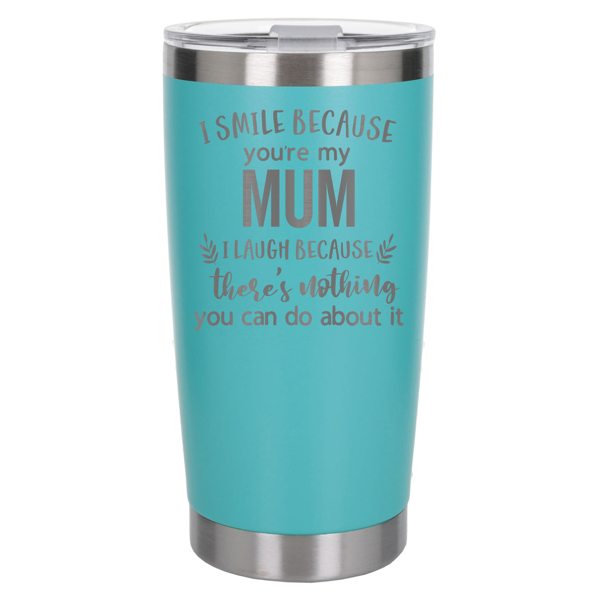 Turquoise Thermal Metal Coffee Cup