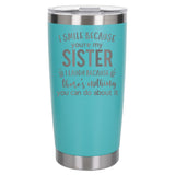 Turquoise Thermal Metal Coffee Cup