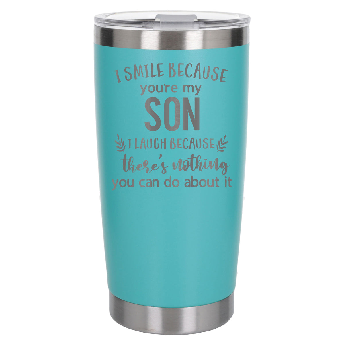 Turquoise Thermal Metal Coffee Cup