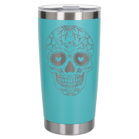 Turquoise Thermal Metal Coffee Cup
