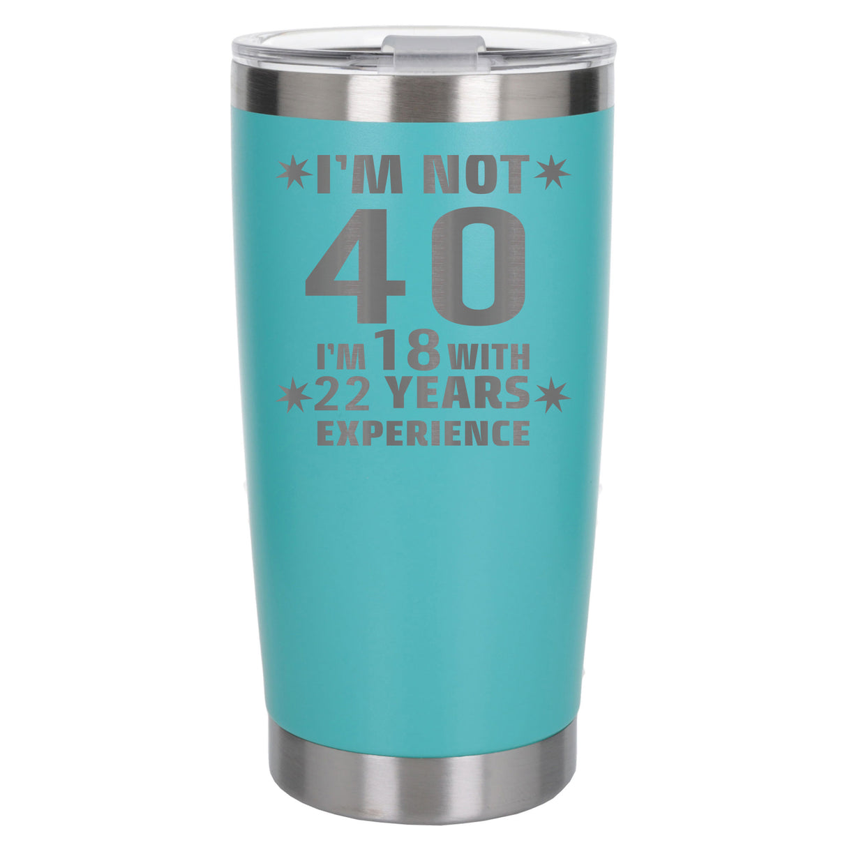 Turquoise Thermal Metal Coffee Cup