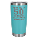 Turquoise Thermal Metal Coffee Cup