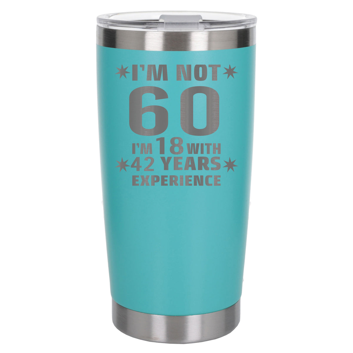 Turquoise Thermal Metal Coffee Cup