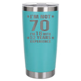 Turquoise Thermal Metal Coffee Cup