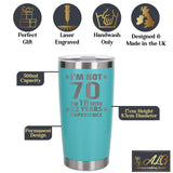Turquoise Thermal Metal Coffee Cup
