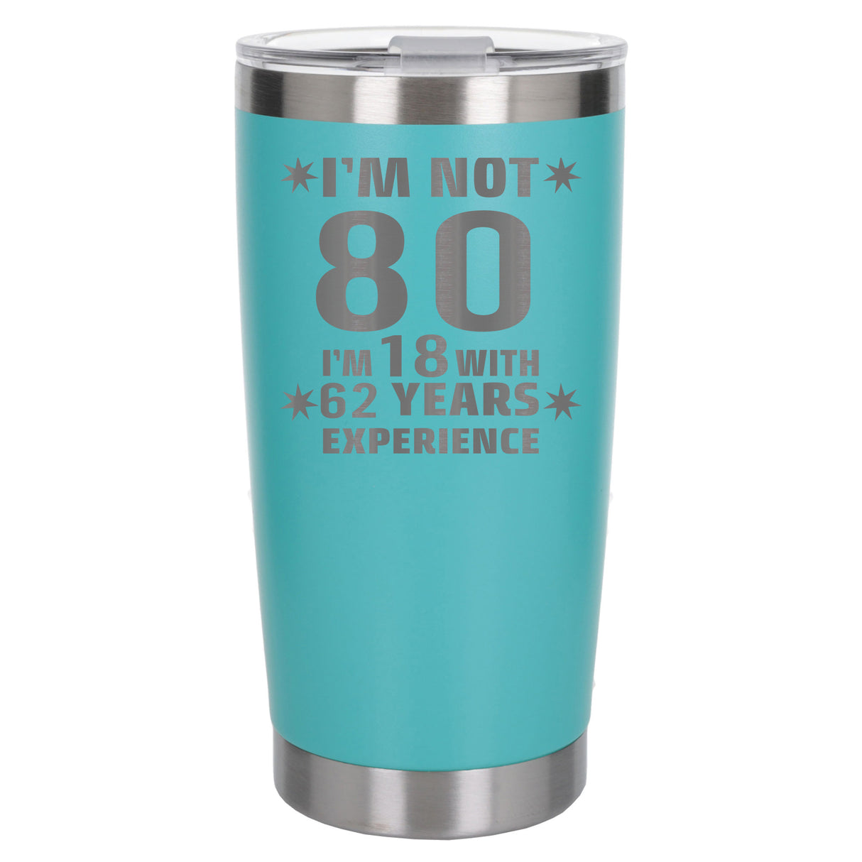 Turquoise Thermal Metal Coffee Cup
