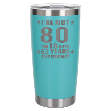 Turquoise Thermal Metal Coffee Cup