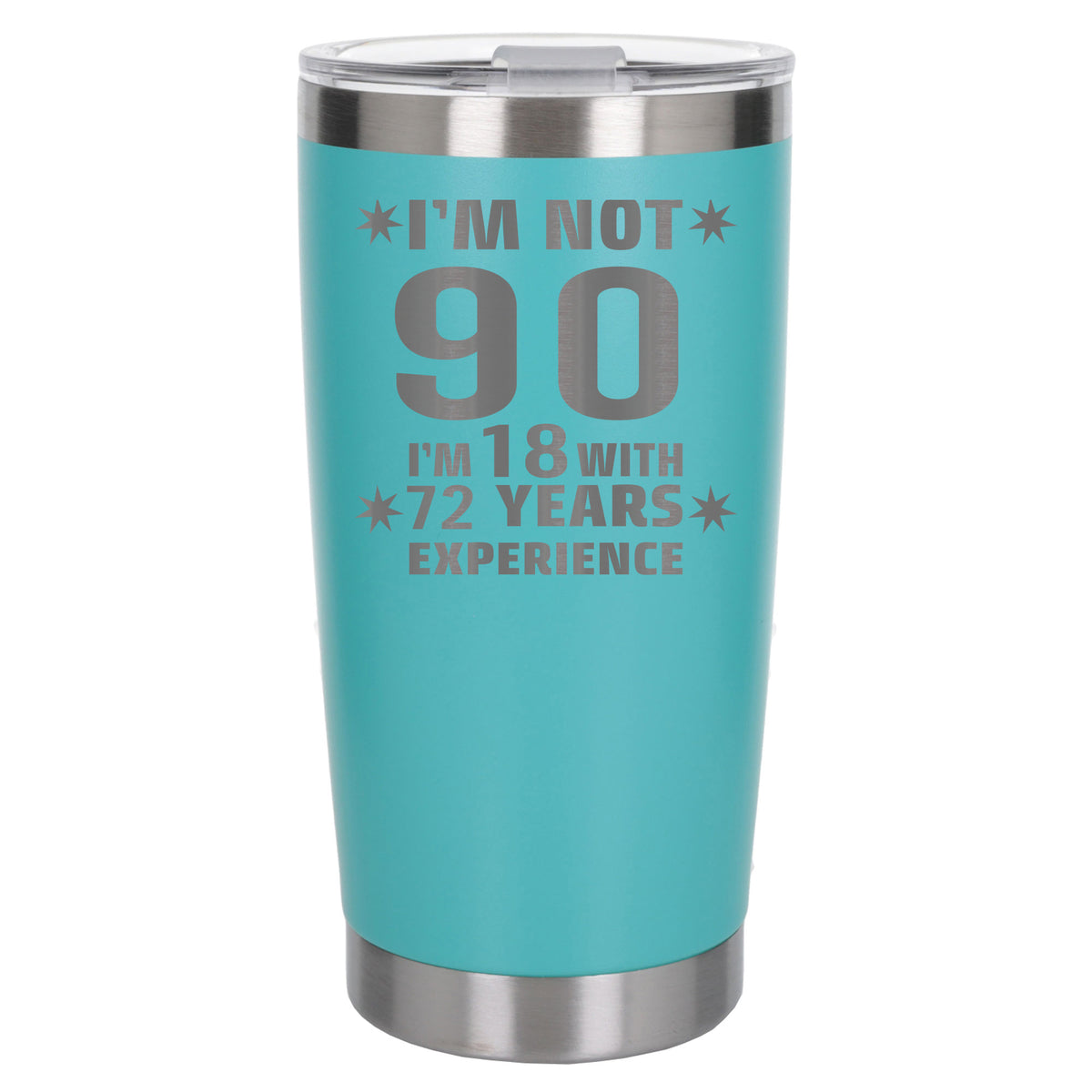 Turquoise Thermal Metal Coffee Cup
