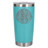 Turquoise Thermal Metal Coffee Cup