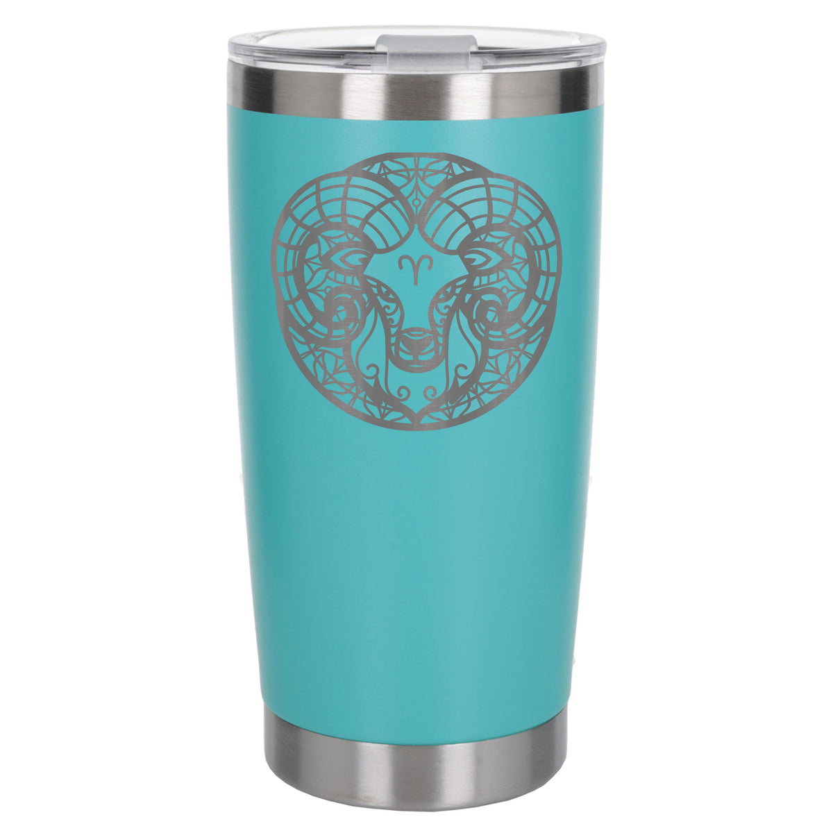 Turquoise Thermal Metal Coffee Cup