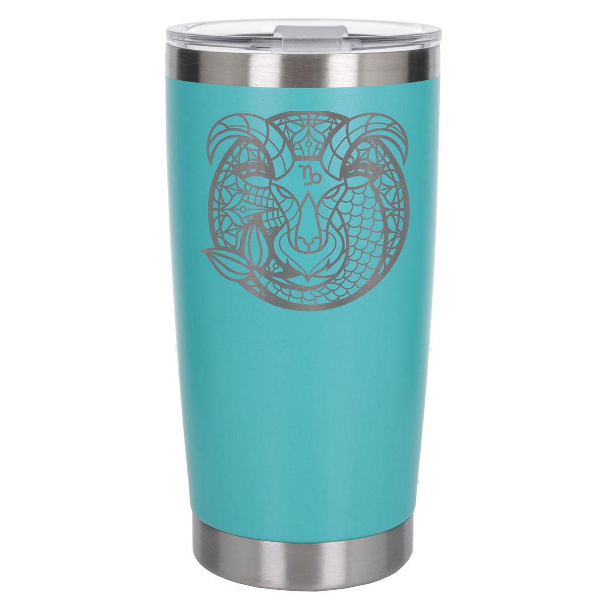 Turquoise Thermal Metal Coffee Cup