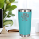 Turquoise Thermal Metal Coffee Cup
