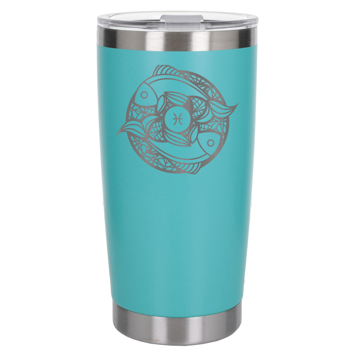 Turquoise Thermal Metal Coffee Cup