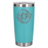 Turquoise Thermal Metal Coffee Cup