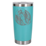 Turquoise Thermal Metal Coffee Cup